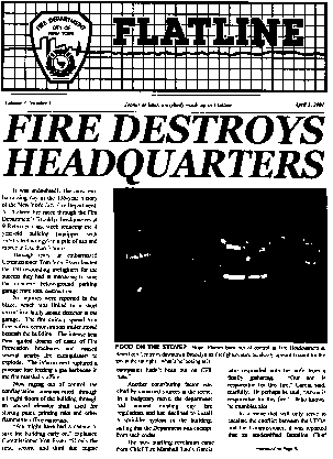 page one of flatline